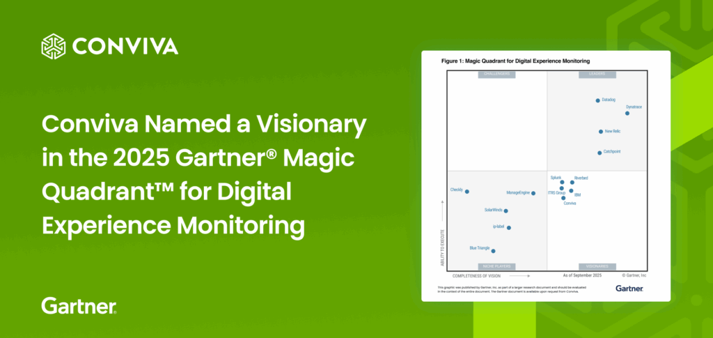 Conviva Named a Visionary in the 2025 Gartner® Magic Quadrant™ for Digital Experience Monitoring