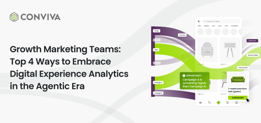 Growth Marketing Teams: Top 4 Ways to Embrace Digital Experience Analytics in the Agentic Era