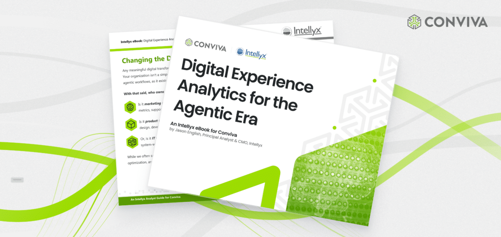 The Intellyx Analyst Guide — Digital Experience Analytics for the Agentic Era