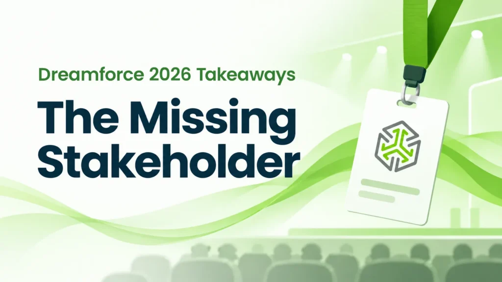 I gave two talks at Dreamforce, a show where the stakeholder who matters most never came up